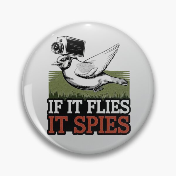 Item preview, Bird Surveillance Design - If It Flies It Spies designed and sold by love3617.