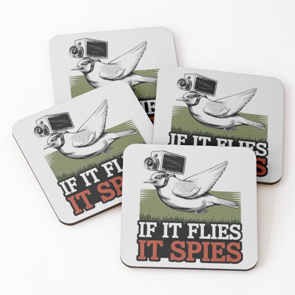 Item preview, Bird Surveillance Design - If It Flies It Spies designed and sold by love3617.