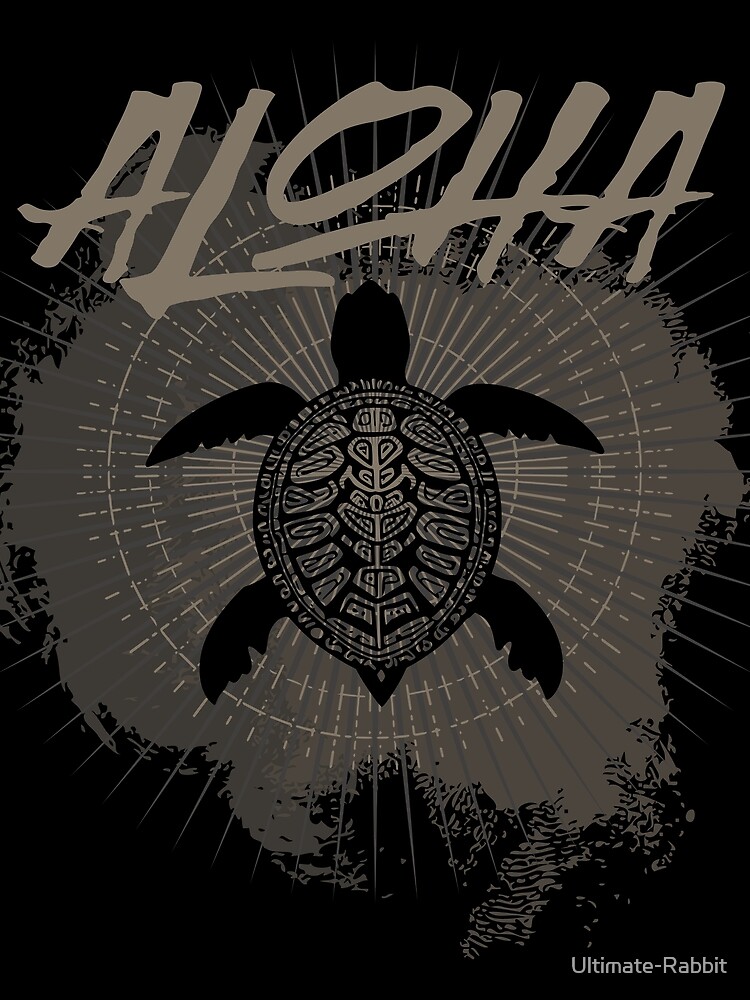 Thumbnail 3 of 3, Scarf, Aloha turtle designed and sold by Ultimate-Rabbit.