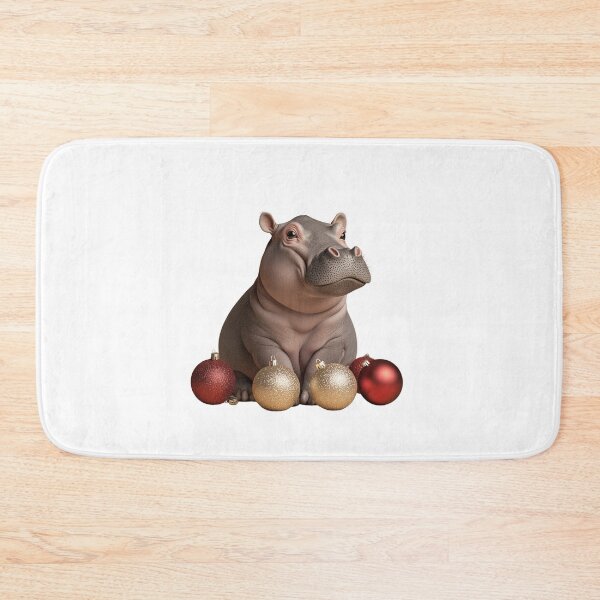 Item preview, Moo Deng Cute Baby Hippp in Thailand designed and sold by ThaiArtShop.
