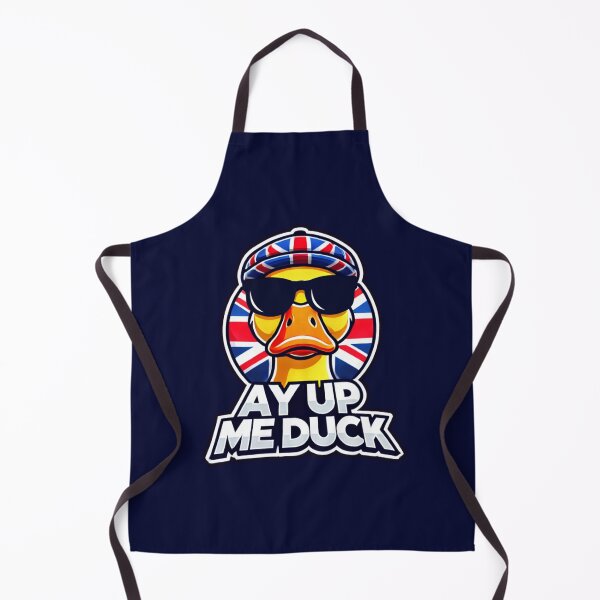 Item preview, Cool British Duck Ay Up Me Duck designed and sold by ModkMerch.