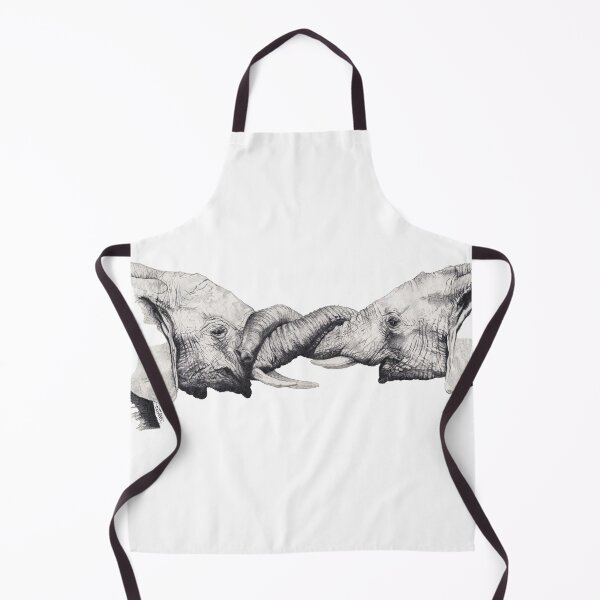 Item preview, Elephant embrace designed and sold by SerenArtinOz.