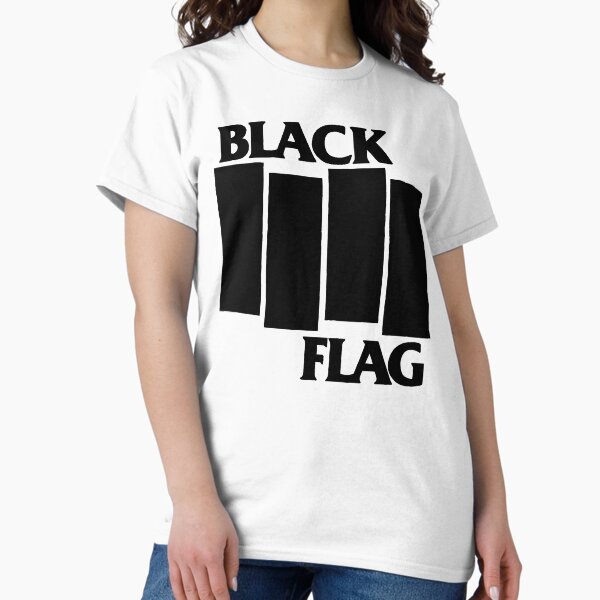 Item preview, BLACK FLAG T-shirt - LOGO Logo designed and sold by Sovietmovies.