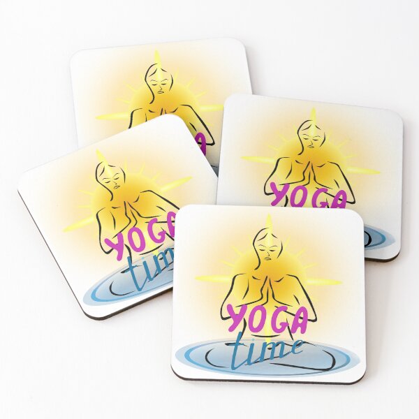 Item preview, Yoga Time - Relaxing and Mindful Wellness Design designed and sold by ArtsyExplorer.