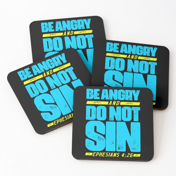 Item preview, Ephesians 4:26 Be Angry and Do Not Sin designed and sold by plushism.