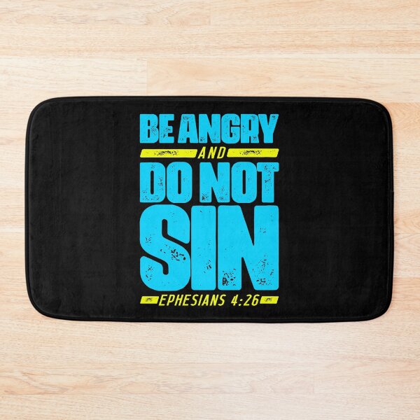 Item preview, Ephesians 4:26 Be Angry and Do Not Sin designed and sold by plushism.
