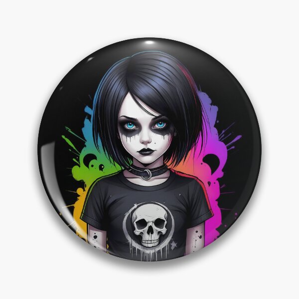 Item preview, goth teen girl designed and sold by lotsagoth.