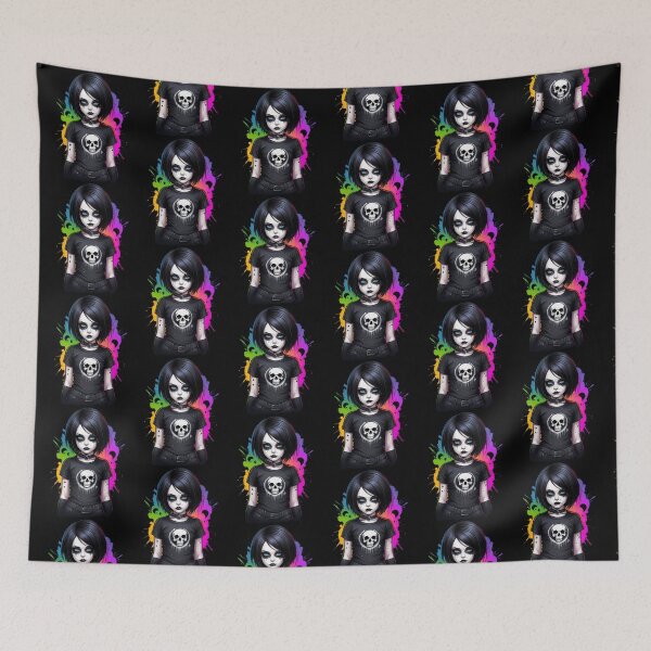 Item preview, goth teen girl designed and sold by lotsagoth.