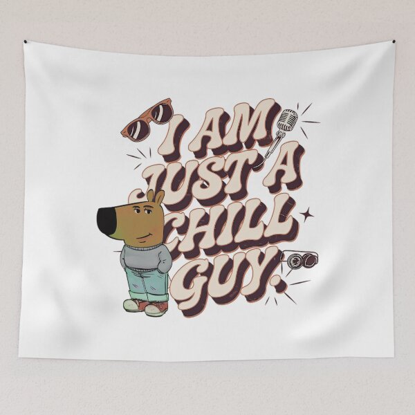 Item preview, Im Just A Chill Guy Happy designed and sold by LawmanNastasia.
