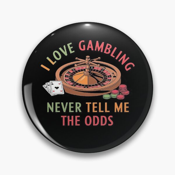 Item preview, I Love Gambling - Roulette Wheel and Poker Art Design designed and sold by love3617.