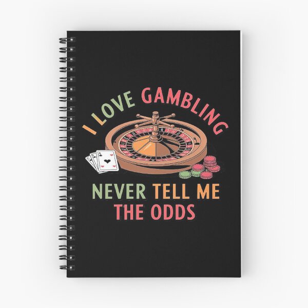 Item preview, I Love Gambling - Roulette Wheel and Poker Art Design designed and sold by love3617.
