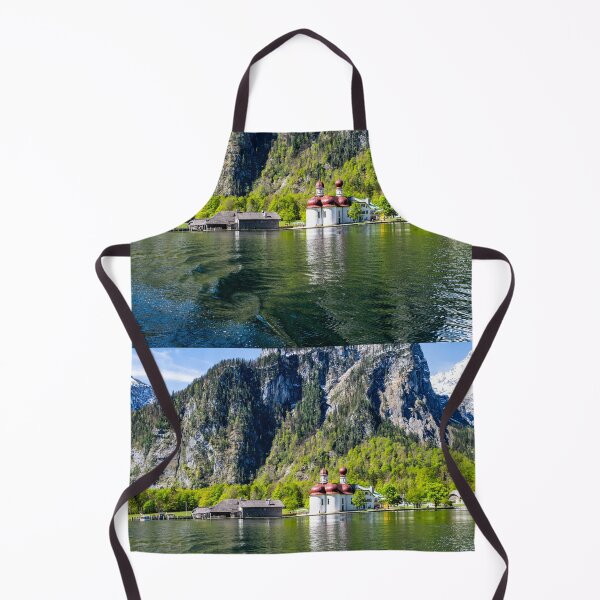 Item preview, The Königssee with the church of St. Bartholomä. designed and sold by Ingo Gerlach.