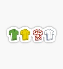 Colours of the TDF Sticker