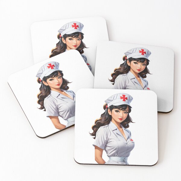 Item preview, Beautiful Asian Lady Nurse designed and sold by Bunmigraphics .