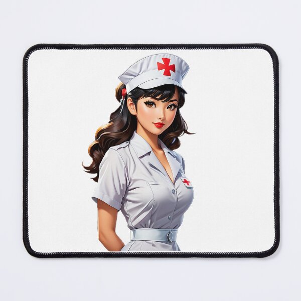 Item preview, Beautiful Asian Lady Nurse designed and sold by Bunmigraphics .