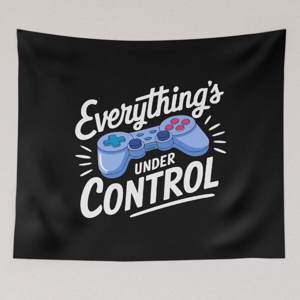 Item preview, Everything's Under Control Gaming Lifestyle Controller Design for Game Lovers designed and sold by w1ckerman.