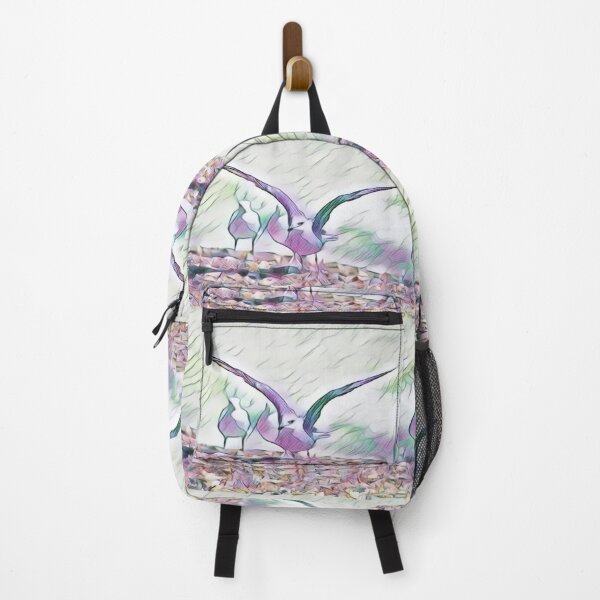 Item preview, Seagull Stretch In Watercolour designed and sold by Fearless-Fox.