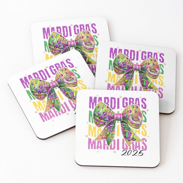 Item preview, Mardi Gras Coquette, Retro Mardi Gras, Fleur De Lis designed and sold by Davidkoci.