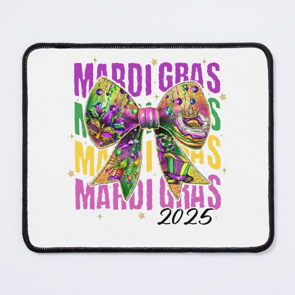 Item preview, Mardi Gras Coquette, Retro Mardi Gras, Fleur De Lis designed and sold by Davidkoci.