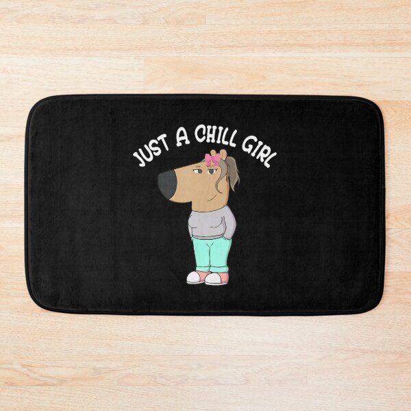 Item preview, Just A Chill Girl Chill Guy Dog Meme designed and sold by LawmanNastasia.