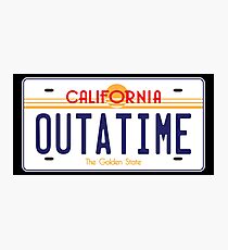 Outatime Photographic Print