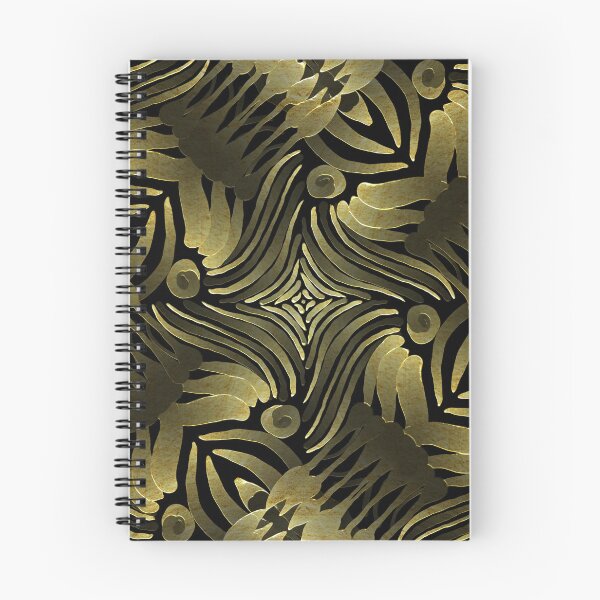 Item preview, Hand drawn gold effect repeating pattern. designed and sold by Shoot-The-Moon.