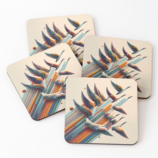 Item preview, Wild geese designed and sold by Vibranta Studio.