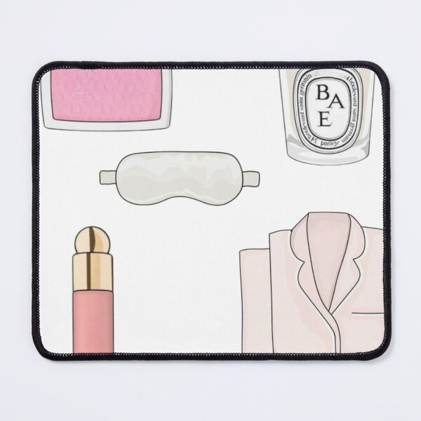 Item preview, pink girly aesthetic stickers. Candle, blush, sleepwear designed and sold by olwethubusiness.