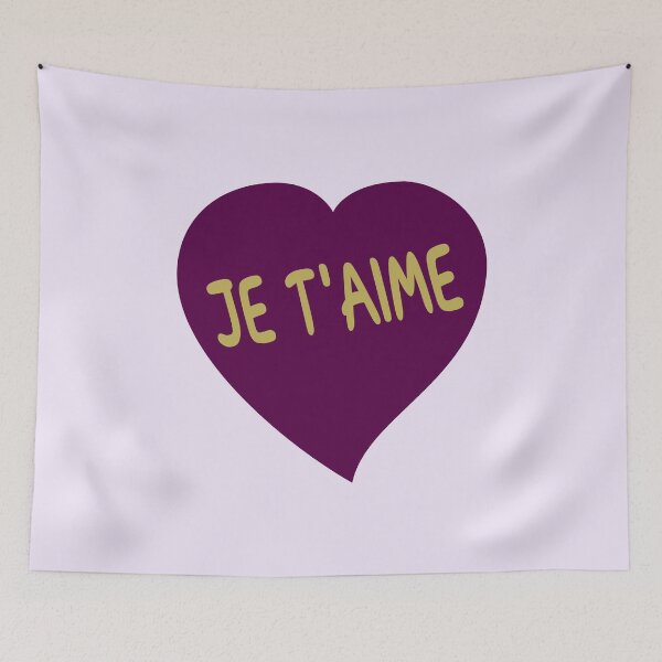 Item preview, Je t'aime designed and sold by Jeallan Designs.