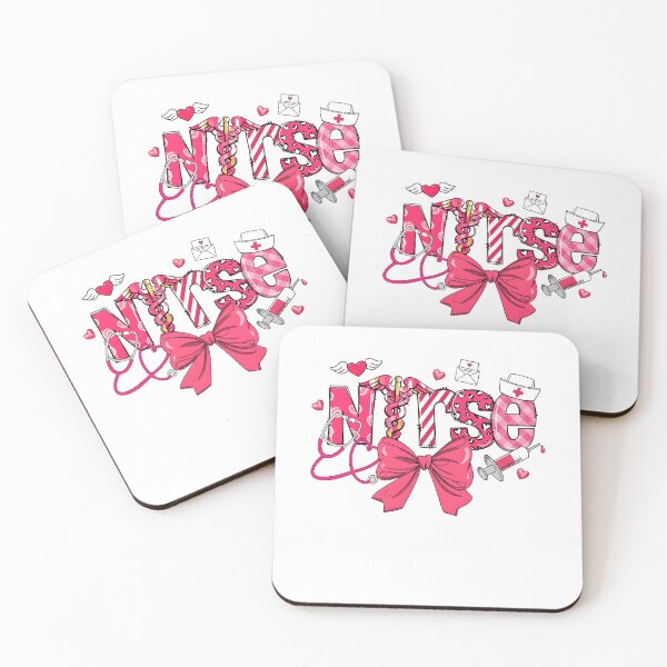 Item preview, Pink Valentine Nurse, Valentine Coquette Bow designed and sold by Davidkoci.