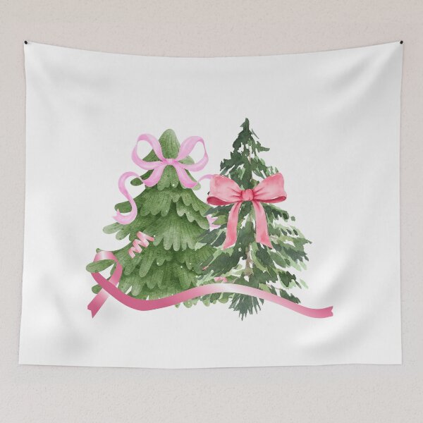 Item preview, Coquette Christmas Tree, Breast Cancer Awareness designed and sold by danaJG.