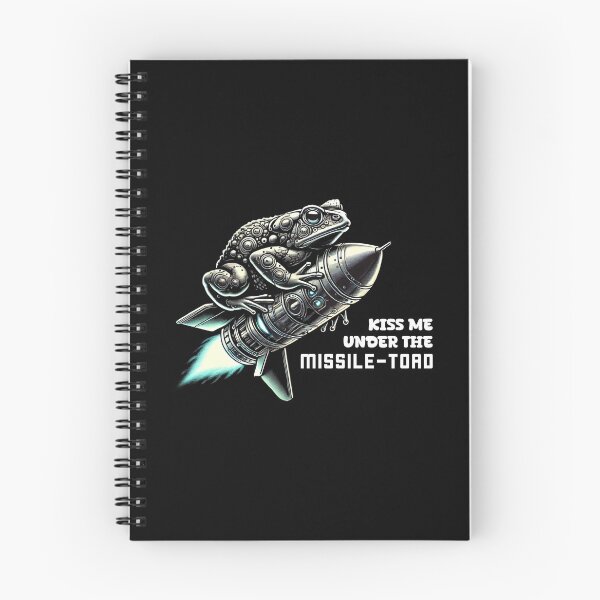 Item preview, Kiss Me Under The Missile-Toad designed and sold by Me-Meme.
