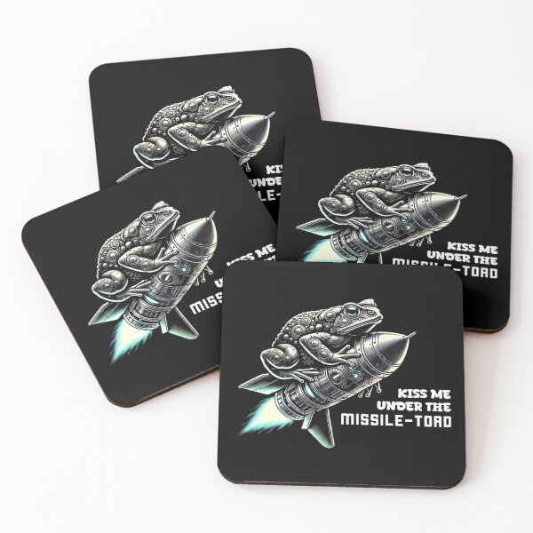 Item preview, Kiss Me Under The Missile-Toad designed and sold by Me-Meme.