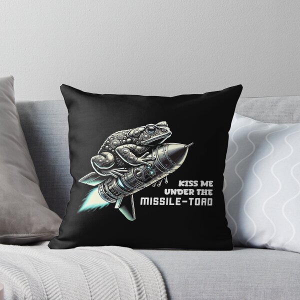 Item preview, Kiss Me Under The Missile-Toad designed and sold by Me-Meme.