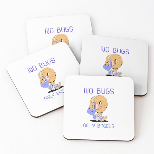 Item preview, No Bugs, Only Bagels - Fun Tech designed and sold by TheDevRobe.
