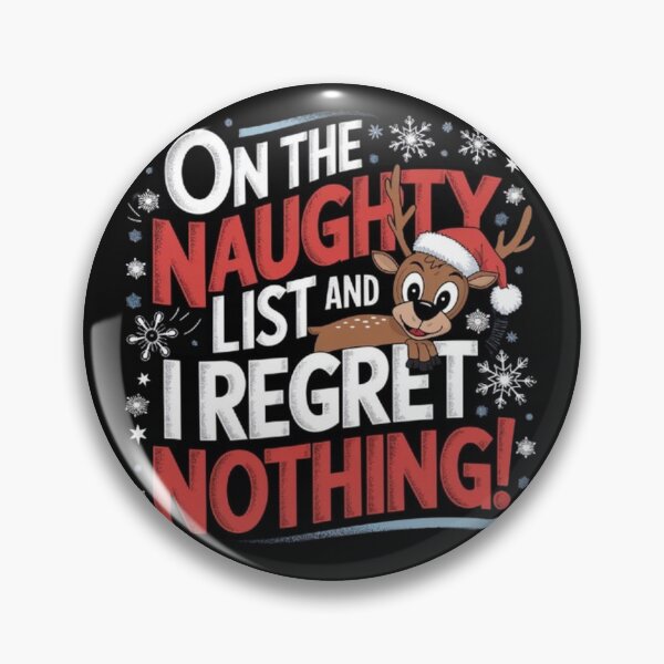Item preview,  Womens On The Naughty List And I Regret Nothing Reindeer Christmas V-Neck designed and sold by SztylishDesigns.