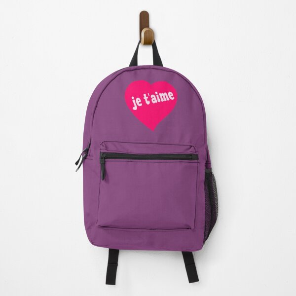 Item preview, Je t'aime Pink Heart designed and sold by Jeallan Designs.