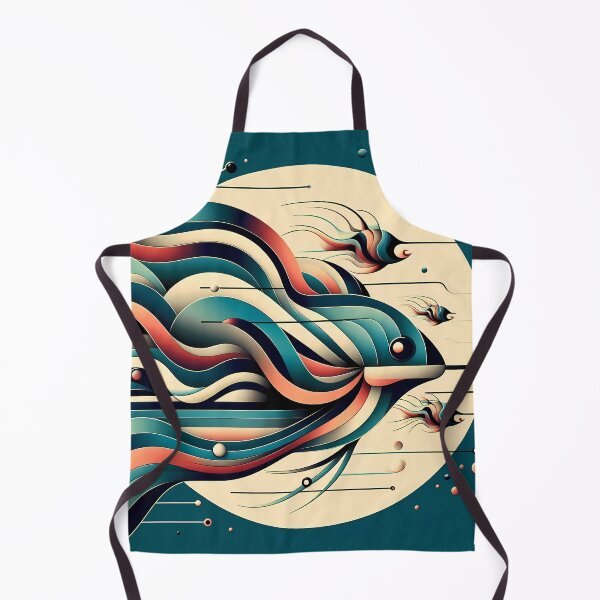 Item preview, Migrating fish designed and sold by Vibranta Studio.
