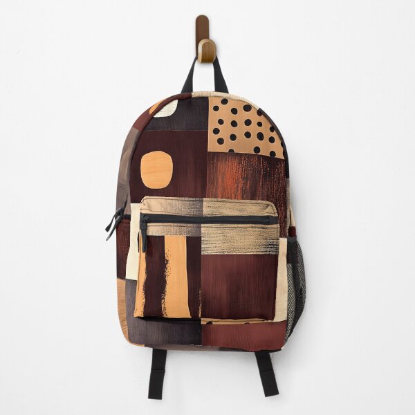 Item preview, Abstract Rectangular Pattern in Burgundy, Cream, and Gold designed and sold by Soul-Sparks.