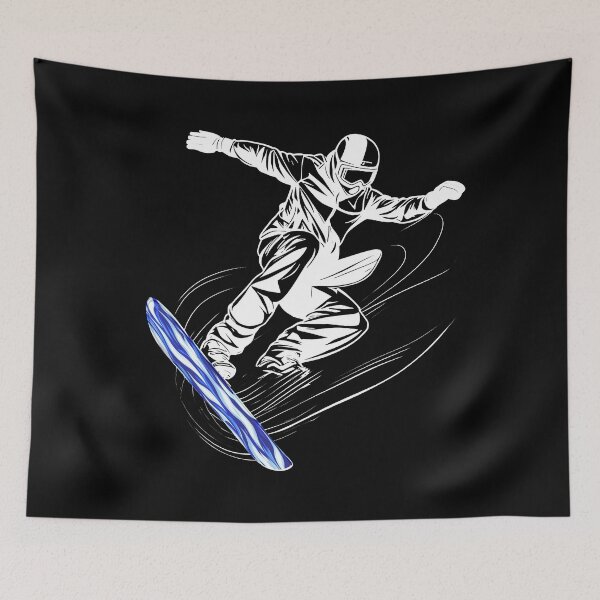 Item preview, Sport: Snowboard, colored board 2 for dark T-shirts designed and sold by IrgumS.