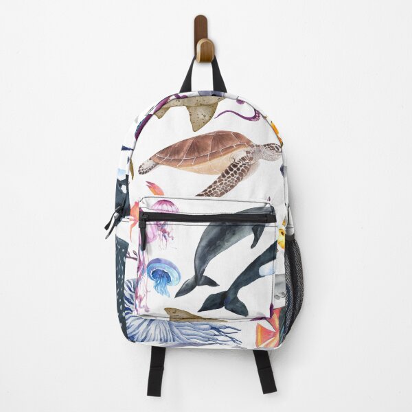Item preview, Underwater Animals Collage Shirt Watercolor designed and sold by TheDiveShirt.
