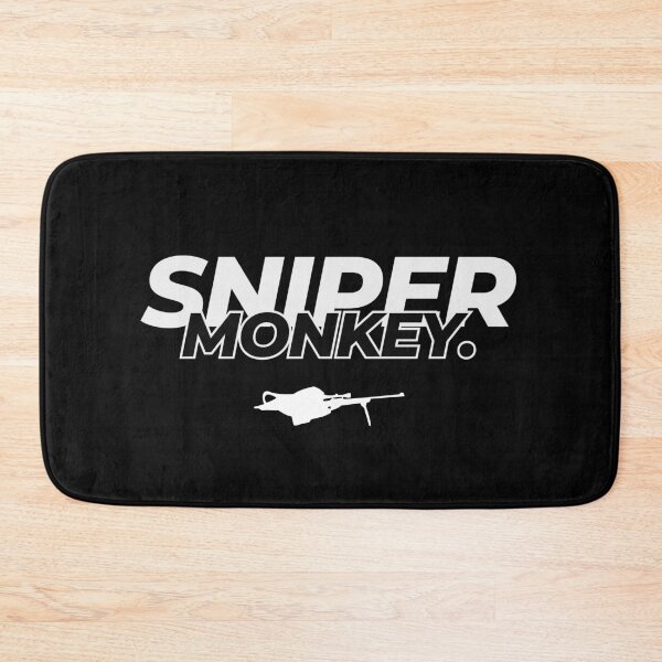 Item preview, Sniper Monkey designed and sold by AngryBlackDog.