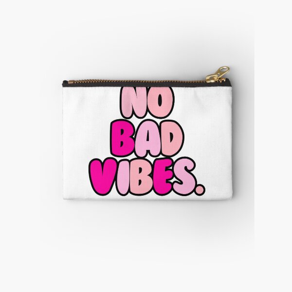 Item preview, No bad vibes pink sticker designed and sold by olwethubusiness.