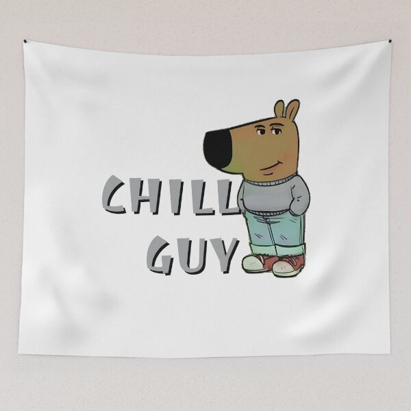Item preview, Chill Guy Meme designed and sold by svarupa.