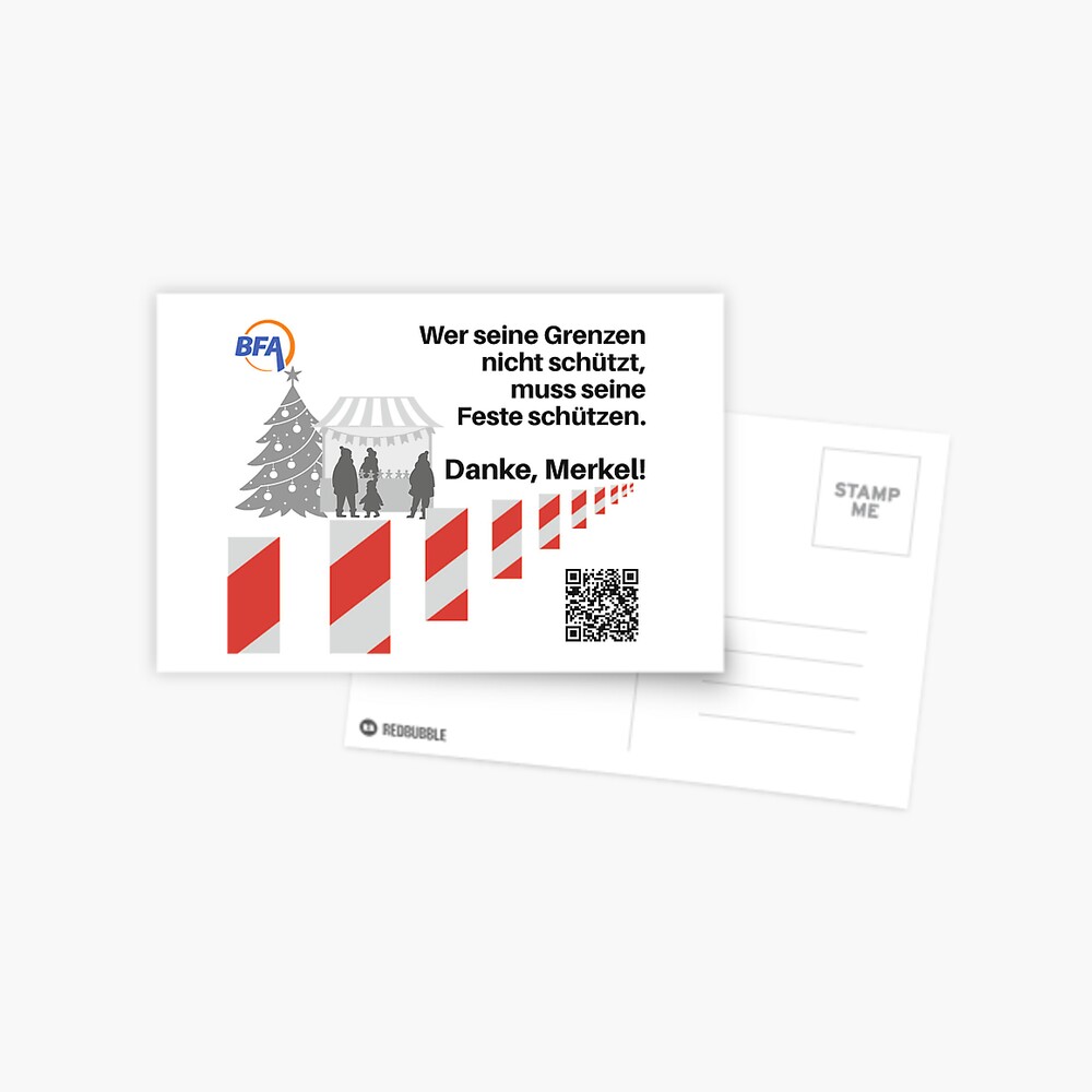 Artikel-Vorschau von Postkarte, designt und verkauft von BFAVerein.