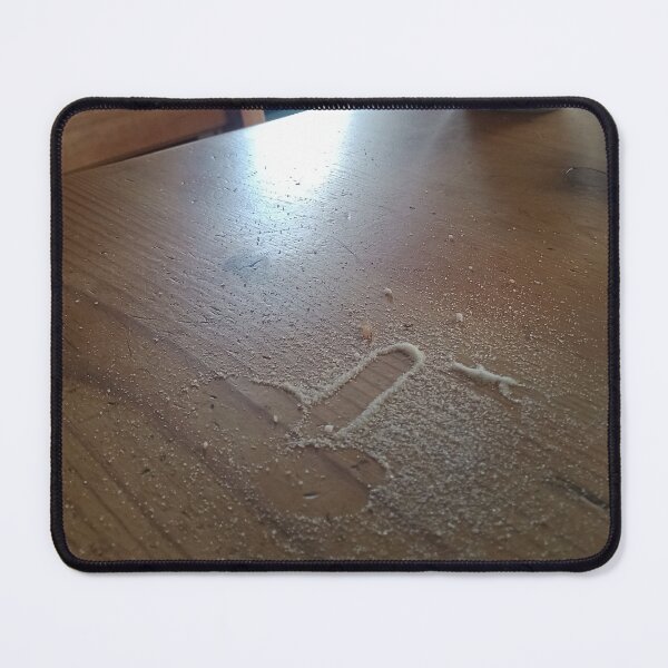 Item preview, Art inscribed in spilt sugar designed and sold by crudedrawcock.