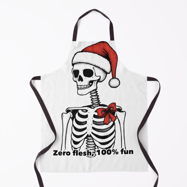 Item preview, Christmas print with a skeleton pixel designed and sold by Mascarad.
