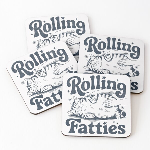 Item preview, Rolling Fatties Cat designed and sold by Beanster-nl.