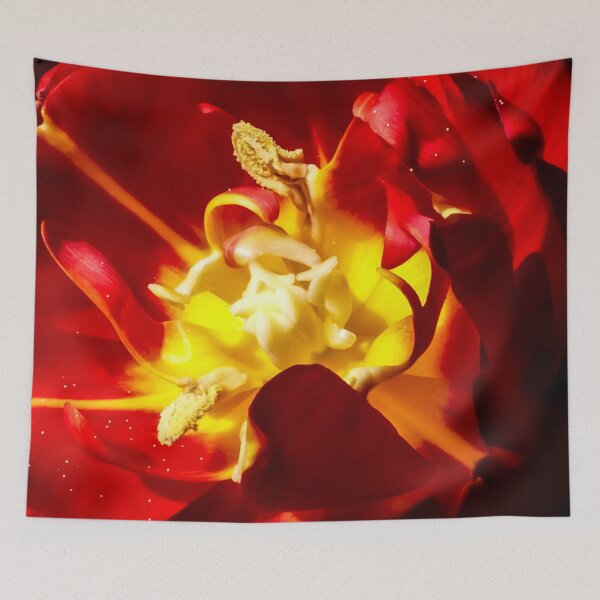 Item preview, Inside a Tulip Flower in Vibrant Colors designed and sold by MajikFlower.
