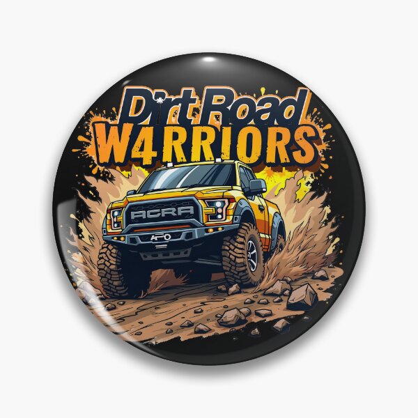 Item preview, Dirt Road Warriors 4x4 Off-Road Truck Design designed and sold by tarzbol.